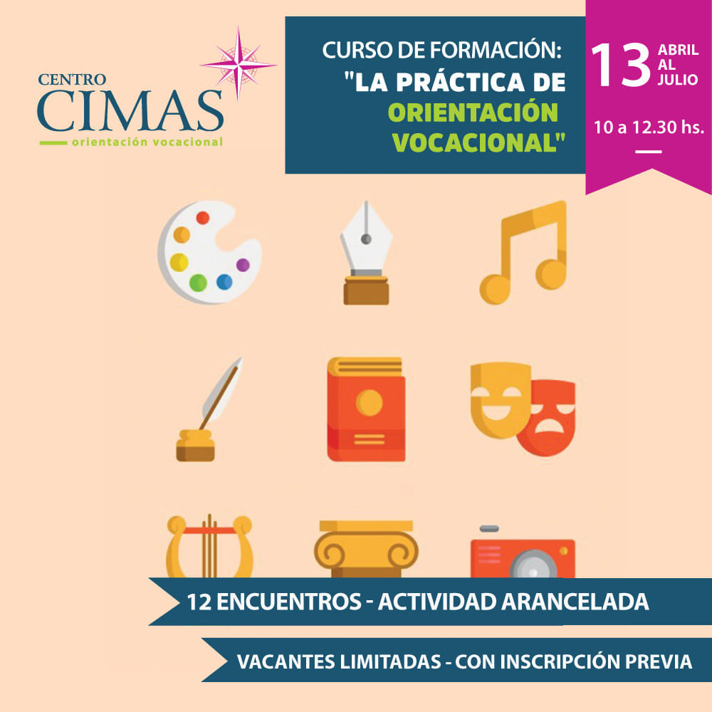 Curso de formación: “LA PRÁCTICA DE ORIENTACIÓN VOCACIONAL” Curso de formación: “LA PRÁCTICA DE ORIENTACIÓN VOCACIONAL”